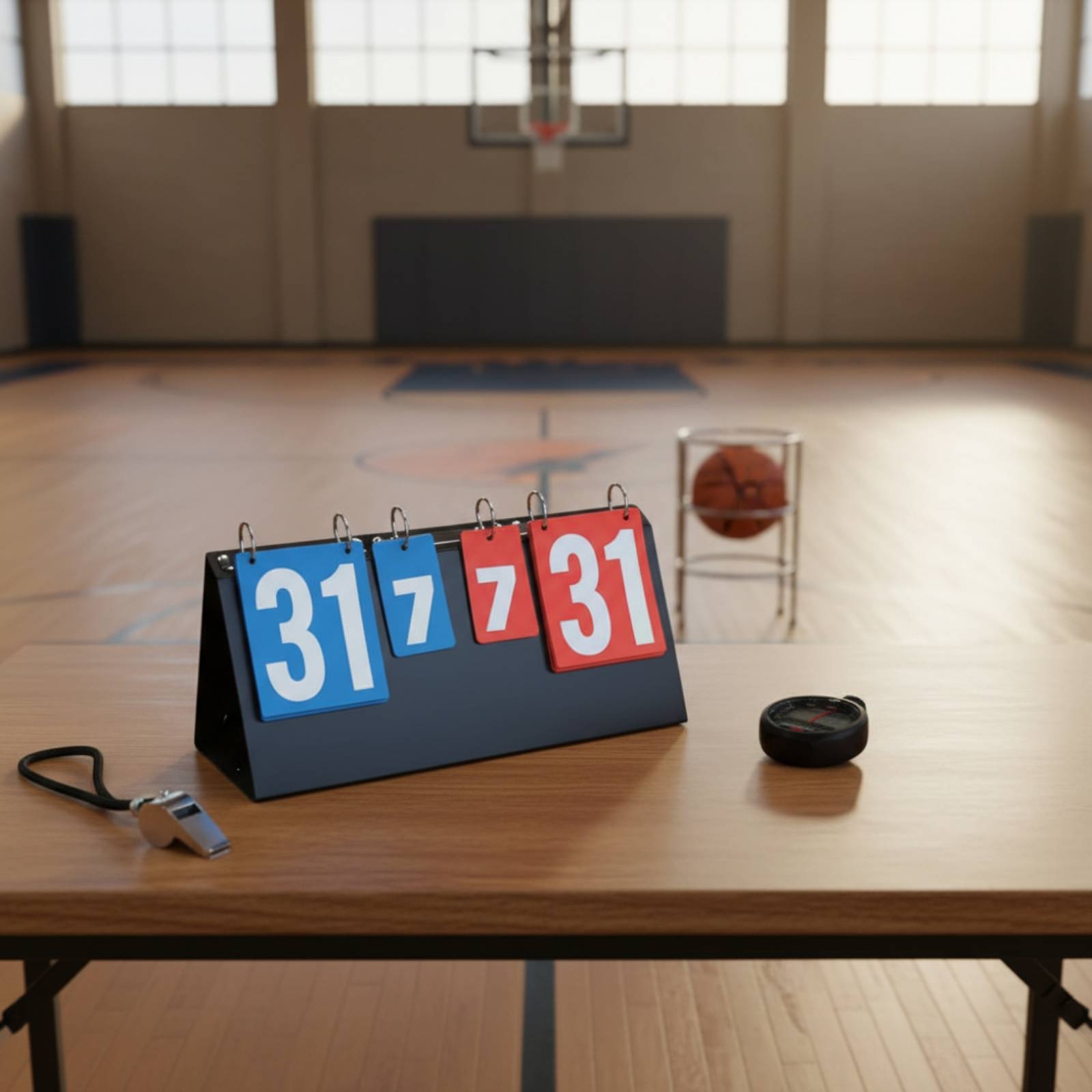Table Tennis Score - Portable Flip Scoreboard Multi-Sport Flip Scoreboard