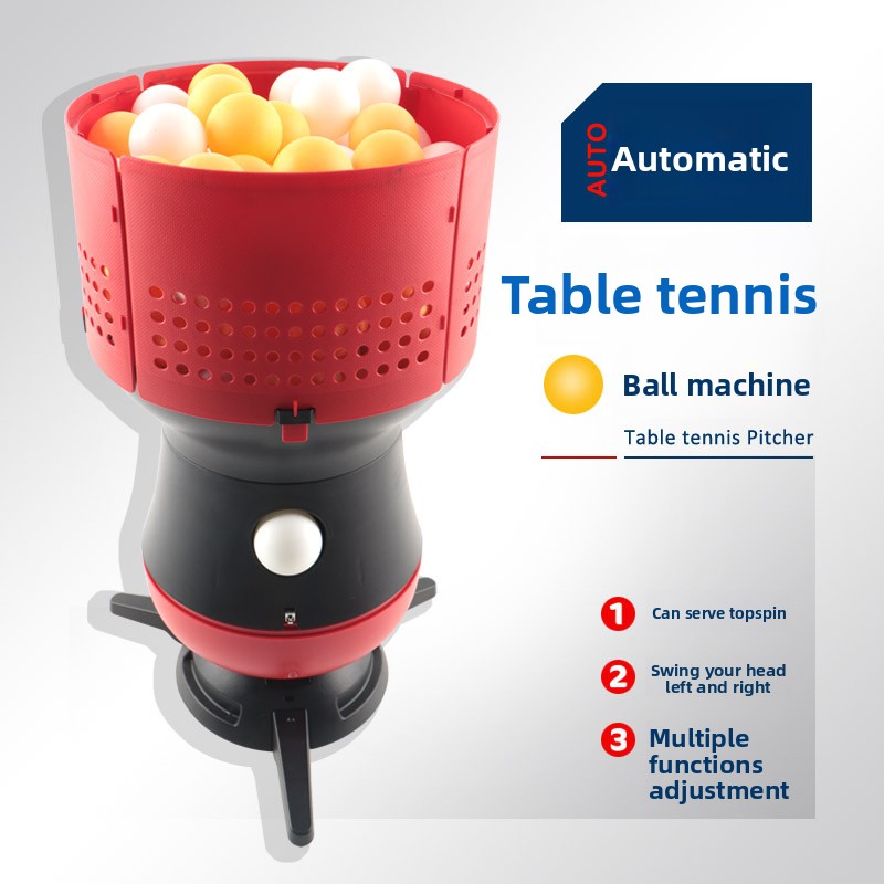 Portable Automatic Table Tenni - đánh giá và giá Table Tennis Gun