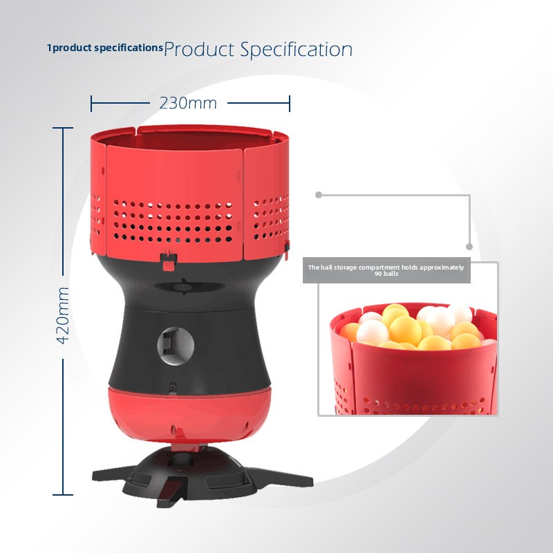 Portable Automatic Table Tenni - đánh giá và giá Table Tennis Gun