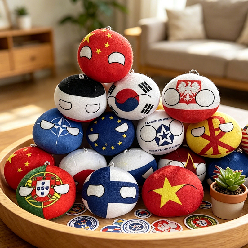 10cm Kawaii Polandball Plush T - đánh giá và giá Table Tennis France