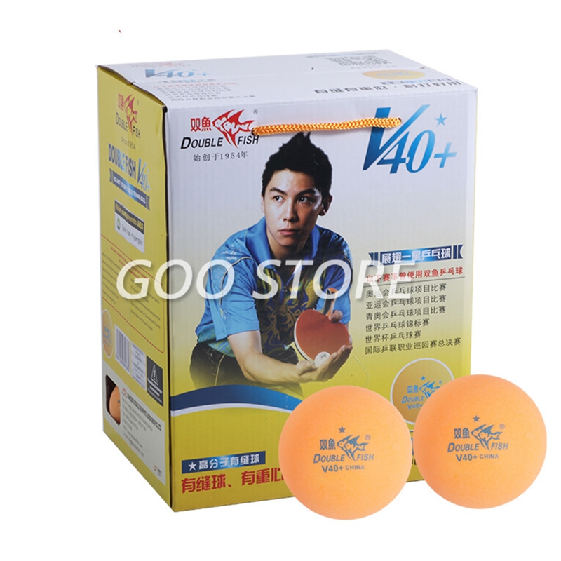 100 balls Double Fish V40+ 1-S - đánh giá và giá Table Tennis Video Game