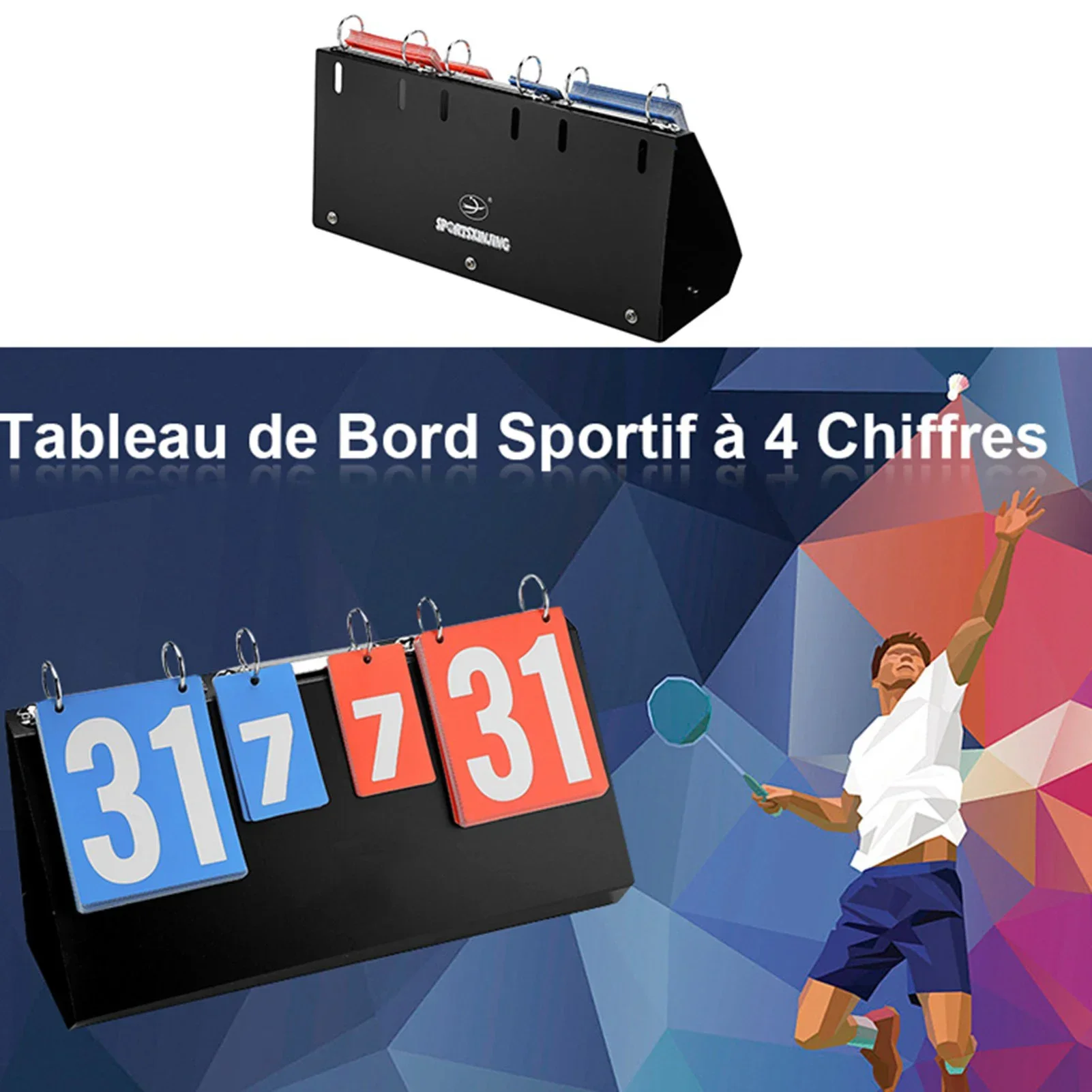 4 Digit Sports Competition Sco - đánh giá và giá Table Tennis Score