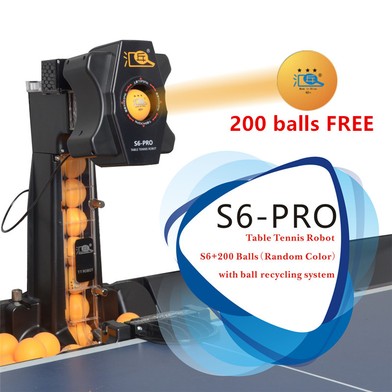 HUIPANG S6-PRO Robot Bóng Bàn/ - đánh giá và giá Table Tennis Gun