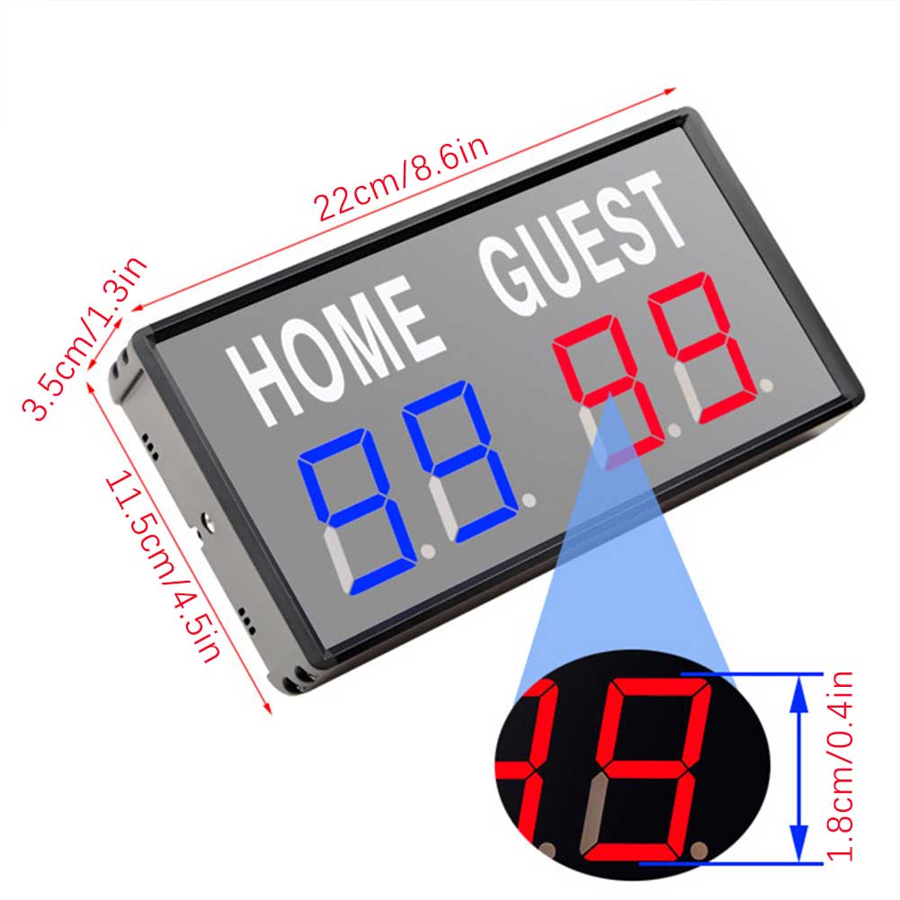 4-Digit LED Electronic Score K - đánh giá và giá Table Tennis Score