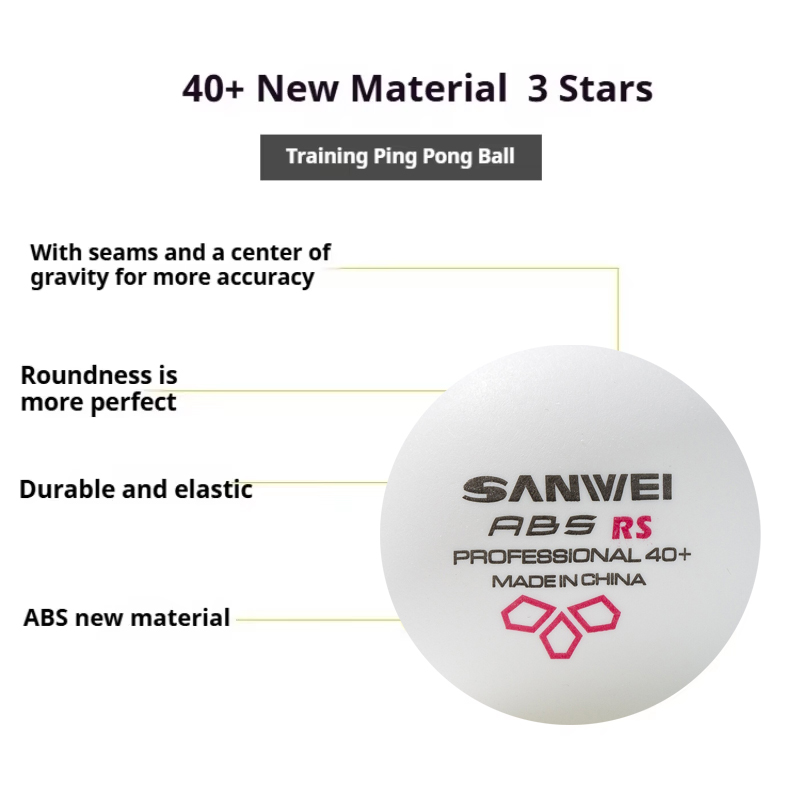 SANWEI RS40+ 3 Star Table Tenn - đánh giá và giá Table Tennis Video Game