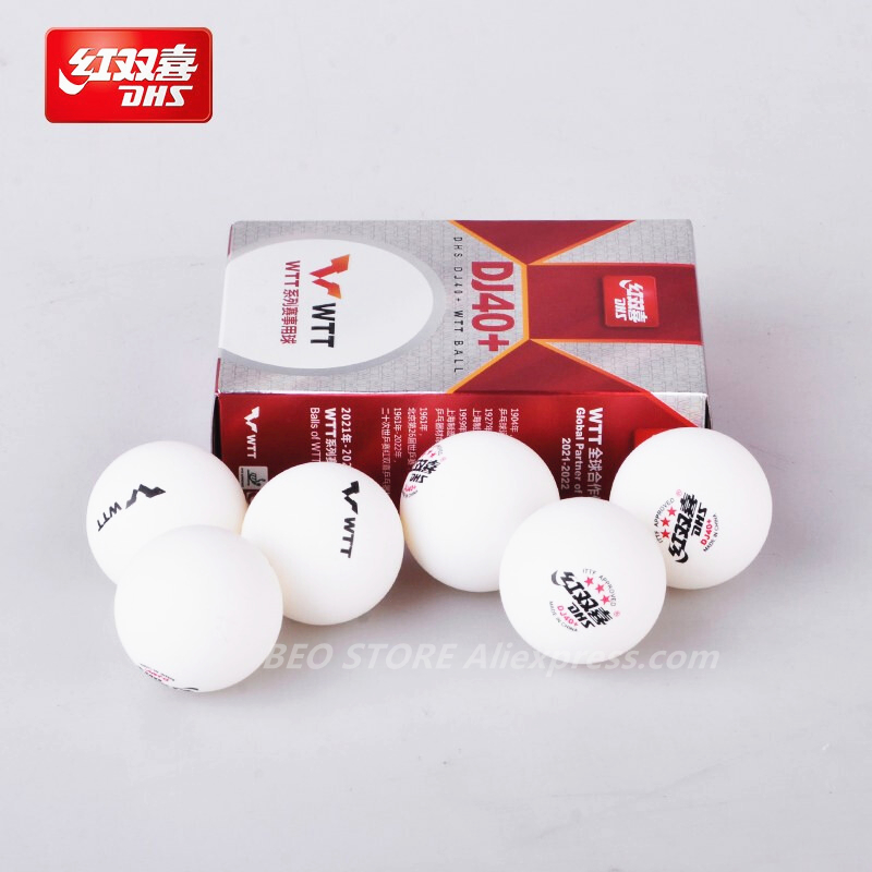 Quả Bóng Bàn DHS DJ40 + 3 Sao  - đánh giá và giá Table Tennis Video Game