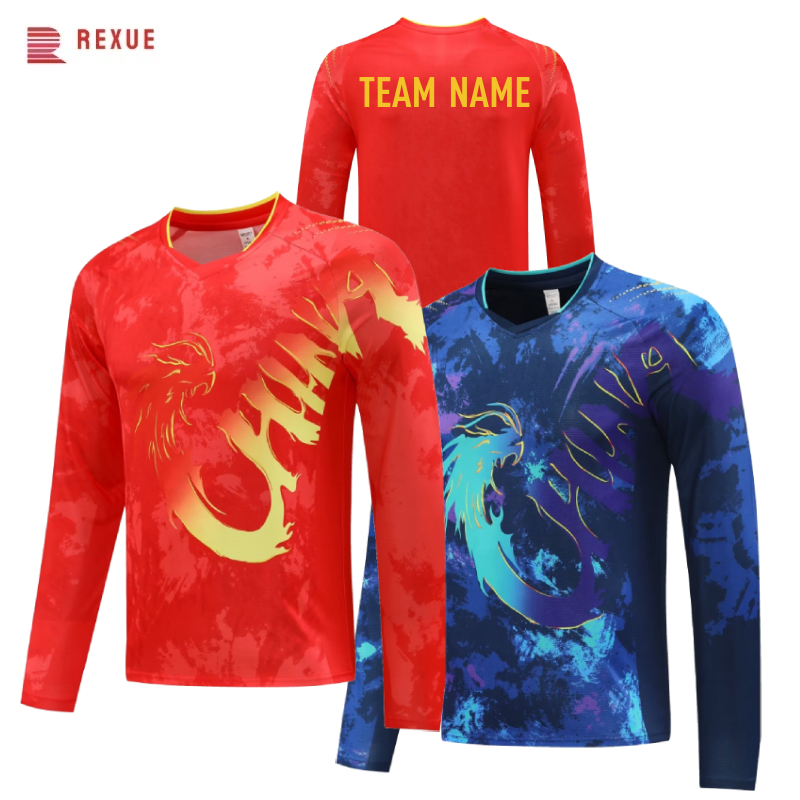 China Dragon Long Sleeve Table - đánh giá và giá Table Tennis Usa Team