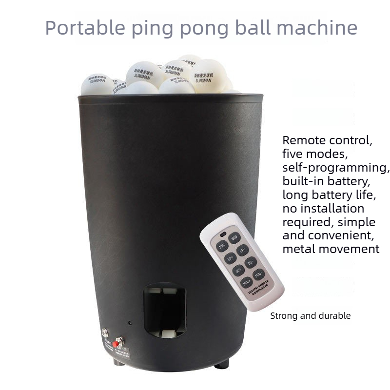Portable Table Tennis Ball Mac - đánh giá và giá Table Tennis Gun