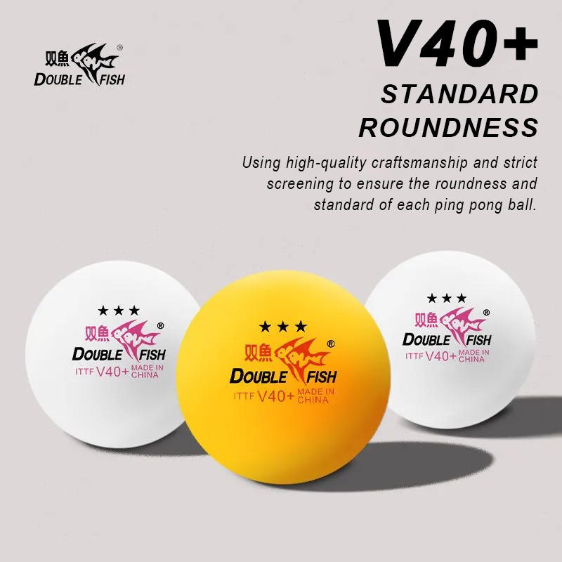 DOUBLE FISH 3 Star V40+ 30/50/ - đánh giá và giá Table Tennis Video Game