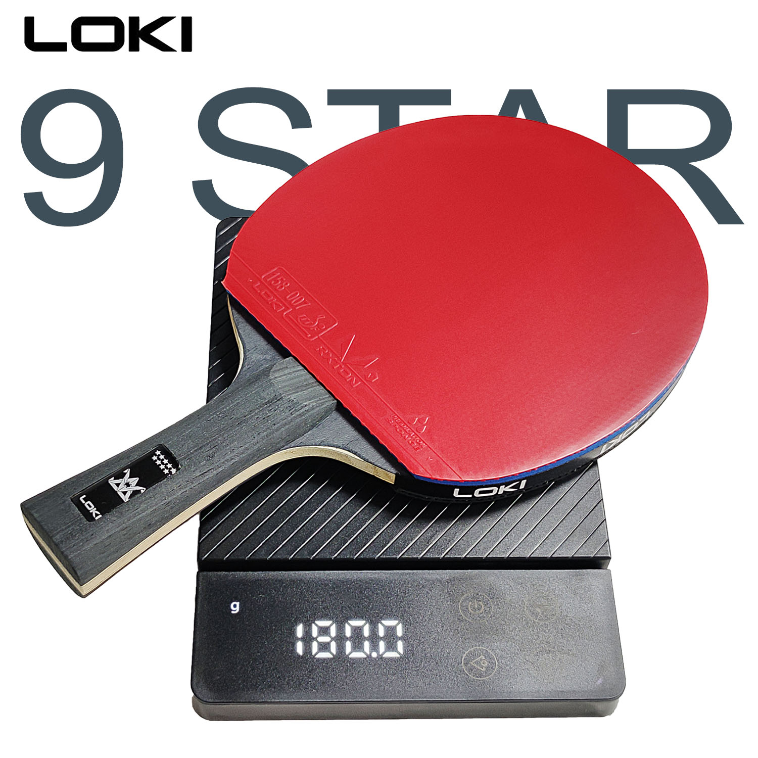 LOKI 9 Star Table Tennis Racke - đánh giá và giá Table Tennis Gun