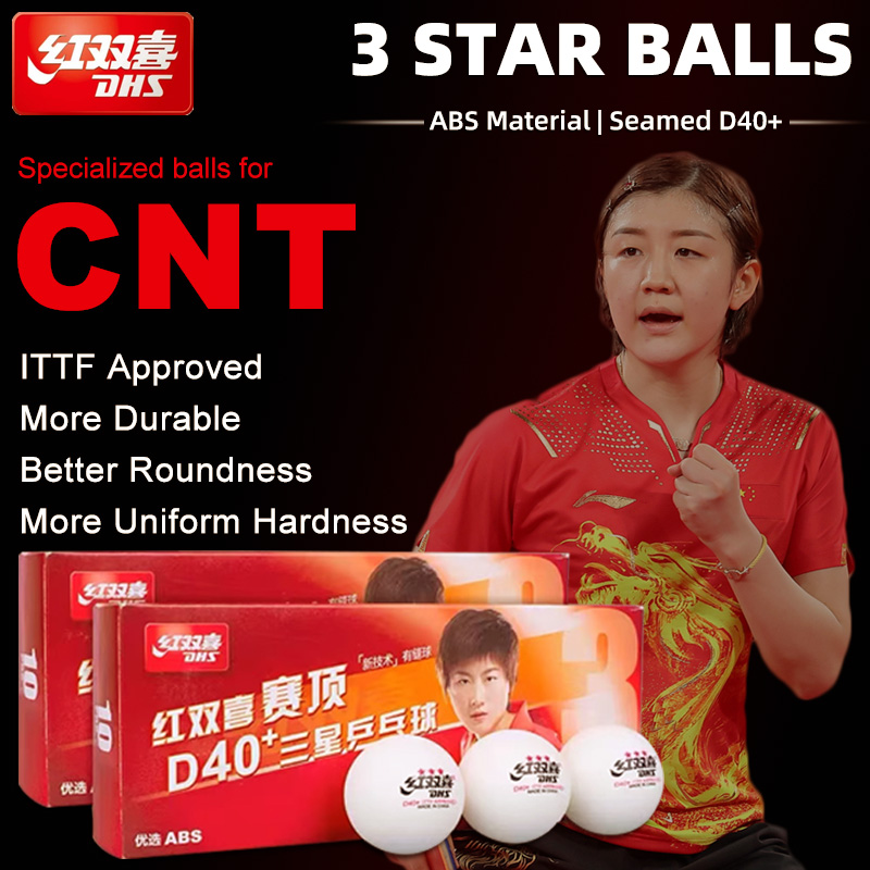 DHS D40+ DJ40+ Ping Pong Balls - đánh giá và giá Table Tennis Video Game