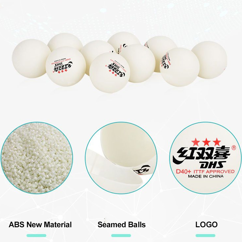 DHS D40+ DJ40+ Ping Pong Balls - đánh giá và giá Table Tennis Video Game
