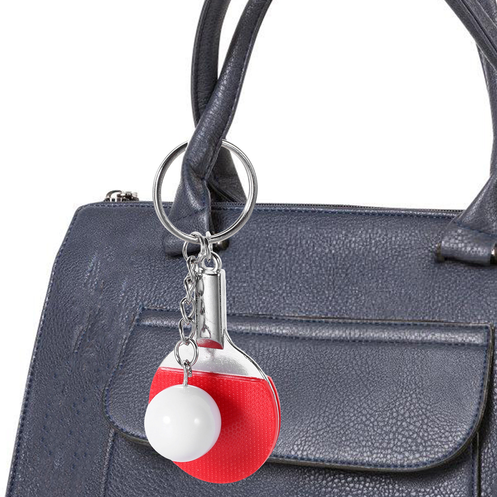 6Pcs Table Tennis Ball Keychai - đánh giá và giá Table Tennis Keychain