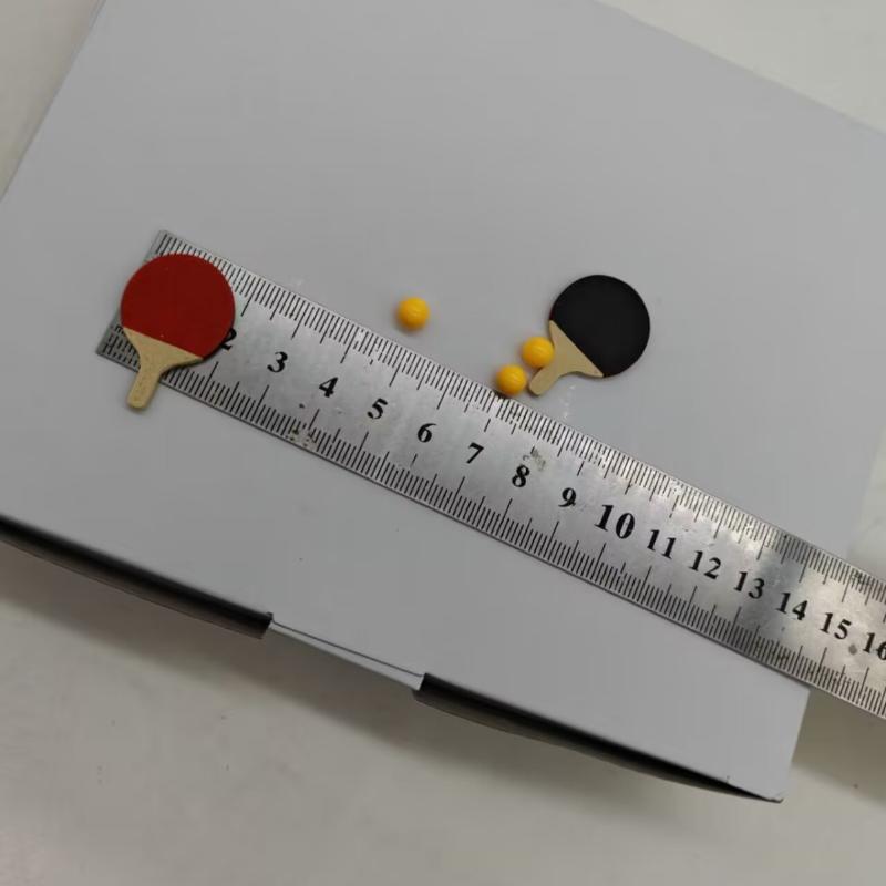 1Set Dollhouse Miniature Ping  - đánh giá và giá Table Tennis Video Game