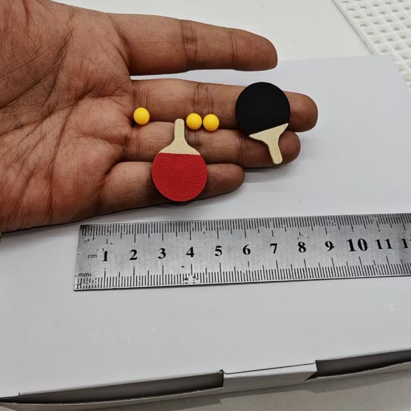 1Set Dollhouse Miniature Ping  - đánh giá và giá Table Tennis Video Game