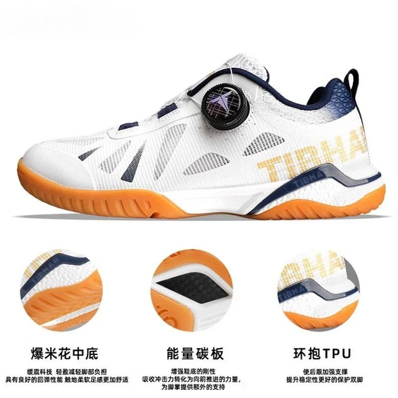 New TIBHAR Straight Button Tab - đánh giá và giá Table Tennis Shoes